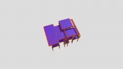 ESTRUTURAL BLUE - Vista 3D - {3D}
