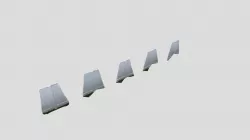 Fence posts with scanning pause / resume