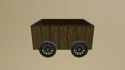 Handpainted Minecart