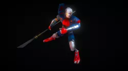Hanzo 3047 - Indie Game Character