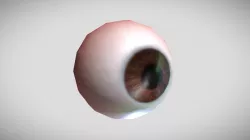 Low Poly Eyeball animation