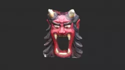 Oni face of Kobuji