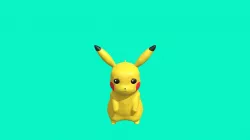 Pikachu funny bulging eyes