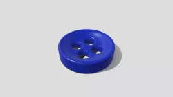 Printable Cloth Button 001 - Ø1cm - 4 Holes Ø2mm