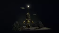 Robot and fish