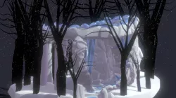 Snow Meadow Ice Castle