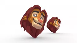 Trophy Lion Simba