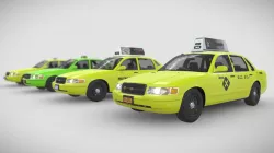 2008 Baird Silver Coronet NYC Cab Collection