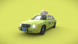 2008 Baird Silver Coronet Taxicab