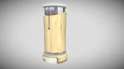 3D Bamboo Tumbler
