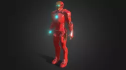 Battle-worn Iron Man