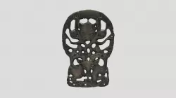 Belt plate (bronze)