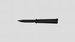 Butterfly Knife (Suitable For 3D Printer)