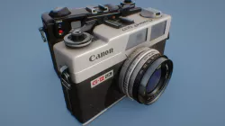 Canonet QL17 III lowpoly realtime models!