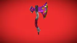 cartoon monster Axe