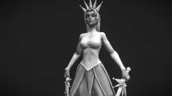 Chess Queen Sculpt