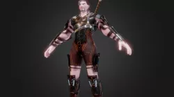 Dark Blade A-Pose