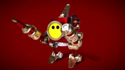 Firefighter Robot - Cyberpunk -
