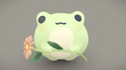 Flower Frog