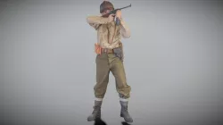 French partisan with gun 269