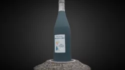Giant bottle of wine