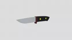Low Poly Knife