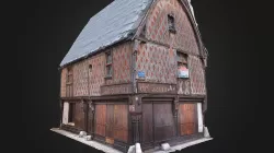 Maison à colombages, France