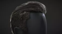Male haircut-Long On Top Short Back And Sides