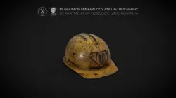 Miner helmet from the Bălan underground mine #1