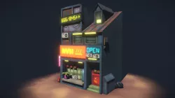 Neonoir Diorama
