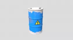 Nuclear Winter Waste Barrel