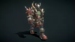 Orc Male Warrior [Fantasy]