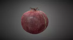 Pomegranate 3d scan