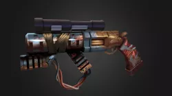 Sci-fi Weapon Handpainted