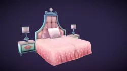 Stylized Bed