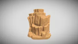 Stylized Cracky Stone