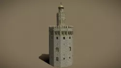 Torre Del Oro - Stylised Model