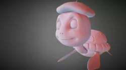 Turtle print model