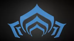Warframe Lotus 3D Logo