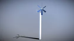 Wind Powered LED Light
