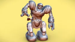 WIND-UP ROBOT 001 - 3D SCAN