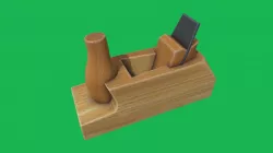 Wood Plane Cartoon