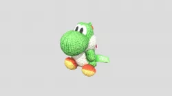 Yoshi Scan - Low Poly