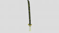 Zenitsu's modified Katana (Demon Slayer)