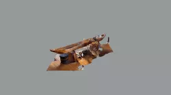 アイヌの丸木舟(Ainu logboat)