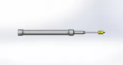 14 Watt LED Drop Light/Task Light with Hanging Hooks - 100' Cord - 3' Tube - LED Shelter Light