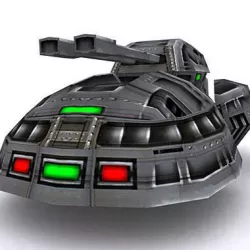 3DRT - Sci-Fi Hovertank5 Low-poly  3D model