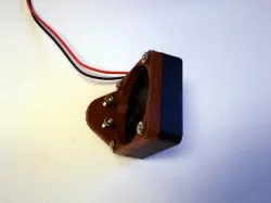 40mm vertical fan mount  (next to RAMPS board, rostock-mini)