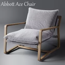 Abbott Ace Chair 3D model