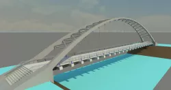 archbrige over river 
